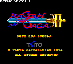 Rastan Saga II - The PC Engine Software Bible