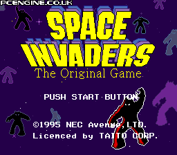 Space Invaders - The Original Game - The PC Engine Software Bible